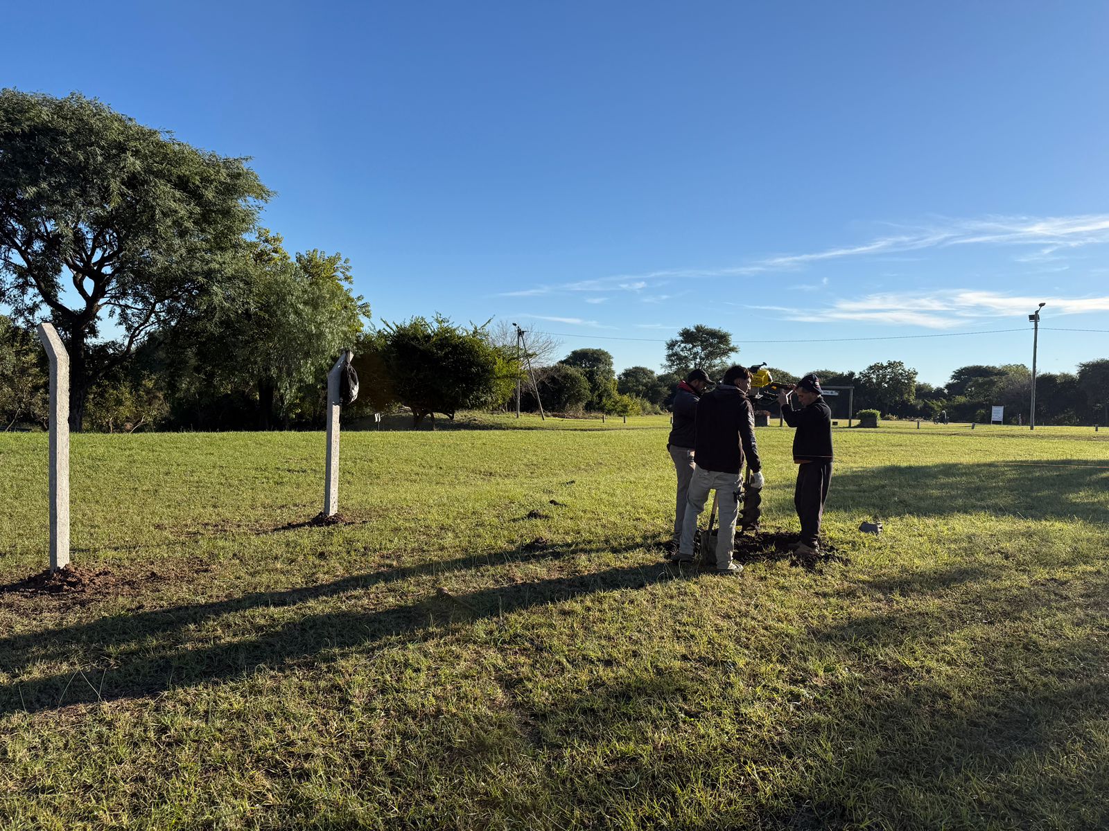 El futuro Vivero Municipal toma forma con nuevos trabajos en el Polideportivo